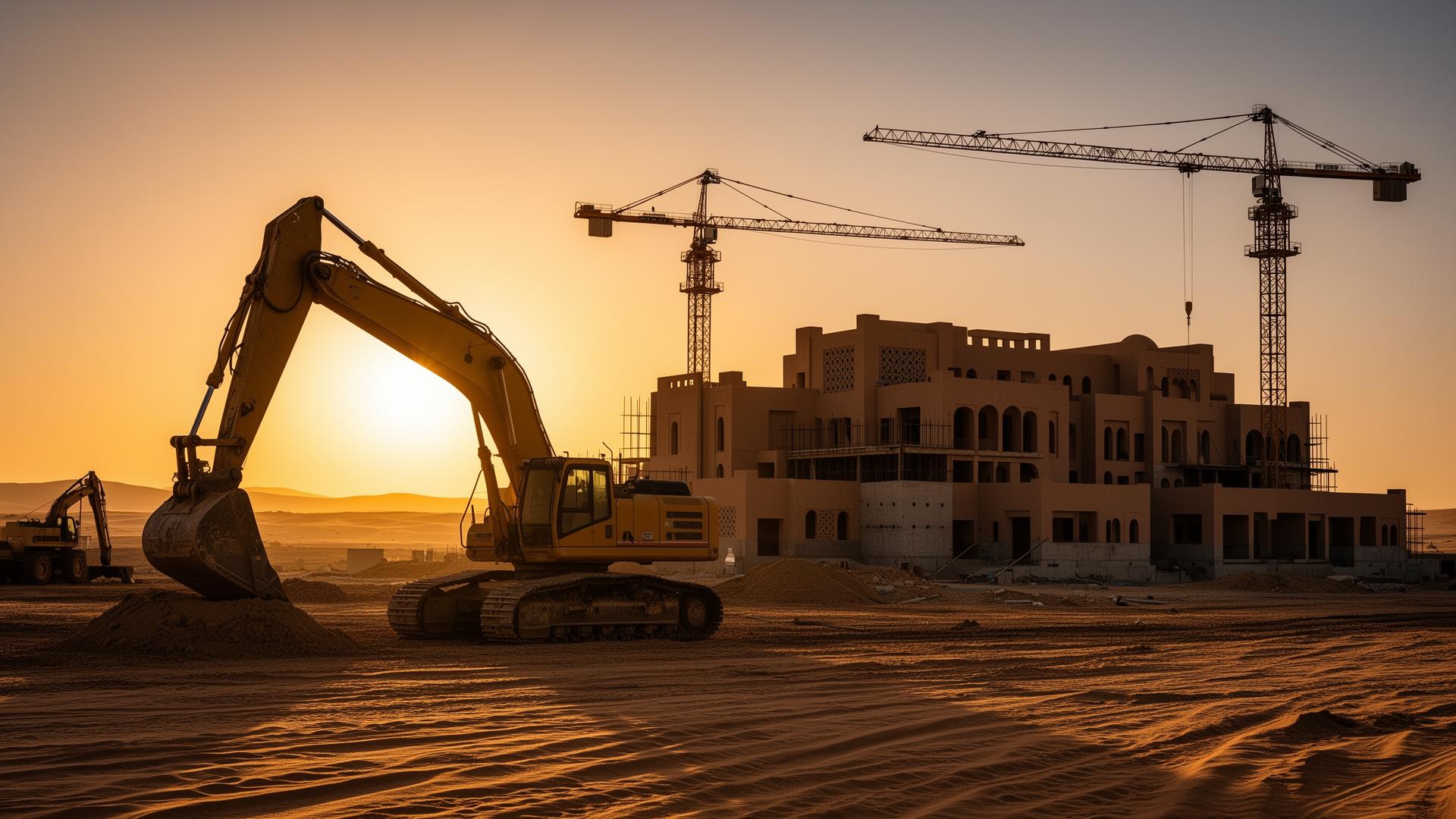 مشروع إنشائي لشركة در السنام